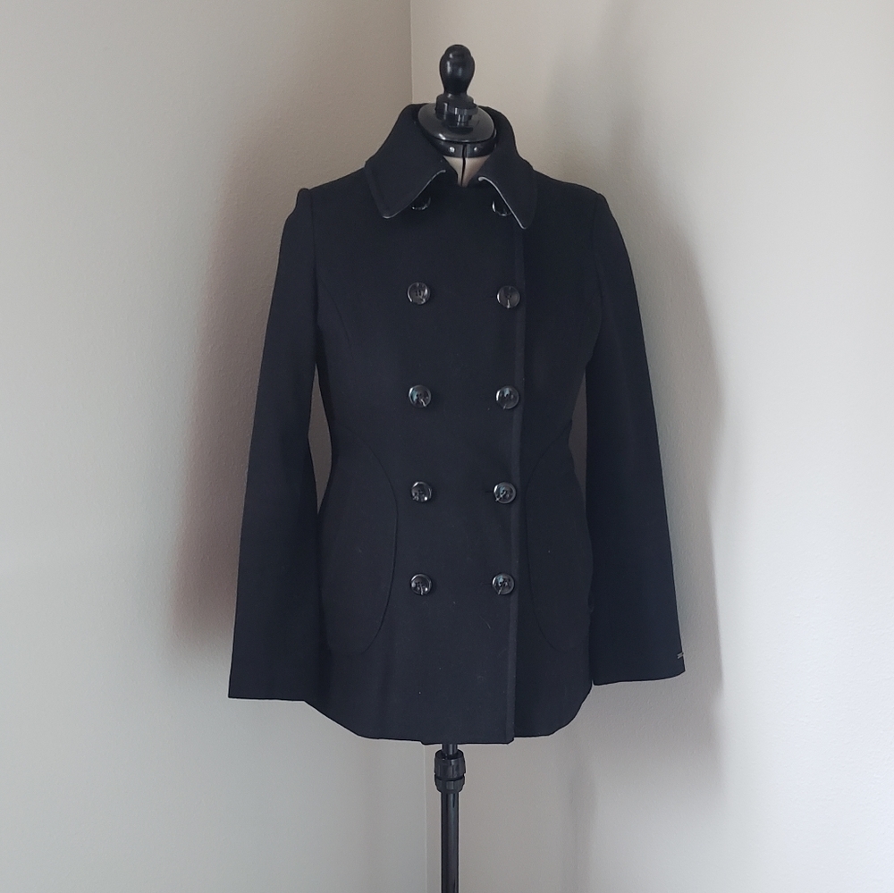 🧥Tommy Hilfiger- Wool Pea Coat